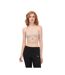 Brassière de sport tailored impact luxe femme taupe Adidas-1