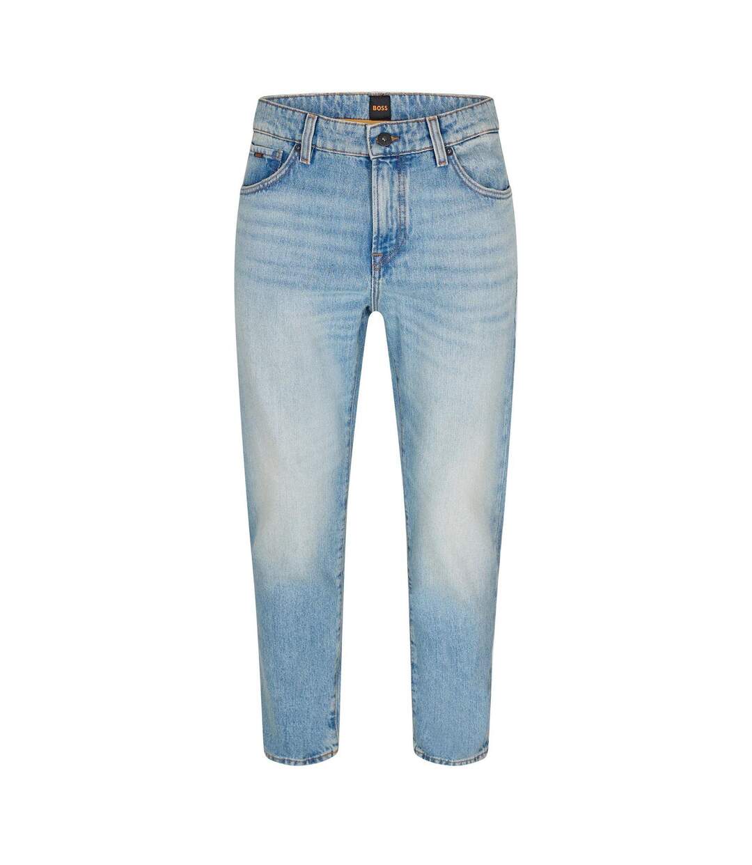 Mens Re.maine Denim Slim Jeans Light Blue Boss-1