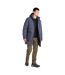 Parka Motif/style Long Digby Homme Bleu Marine Mountain Warehouse-1