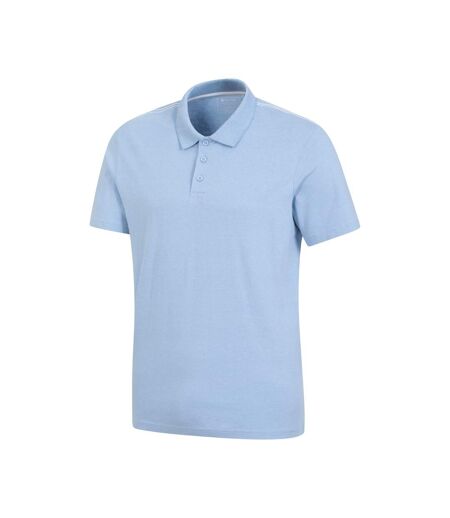 Polo cordyline homme bleu pâle Mountain Warehouse