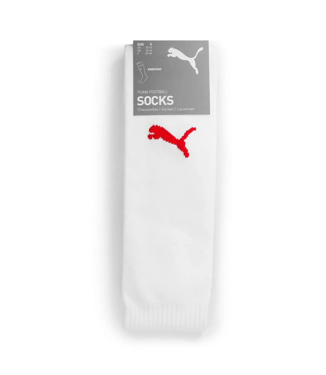 Mens Team Liga Football Socks White Red Puma-3