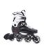 Patins À Roulettes Alignées Enfant 39 Fr Blanc Noir Tempish-3
