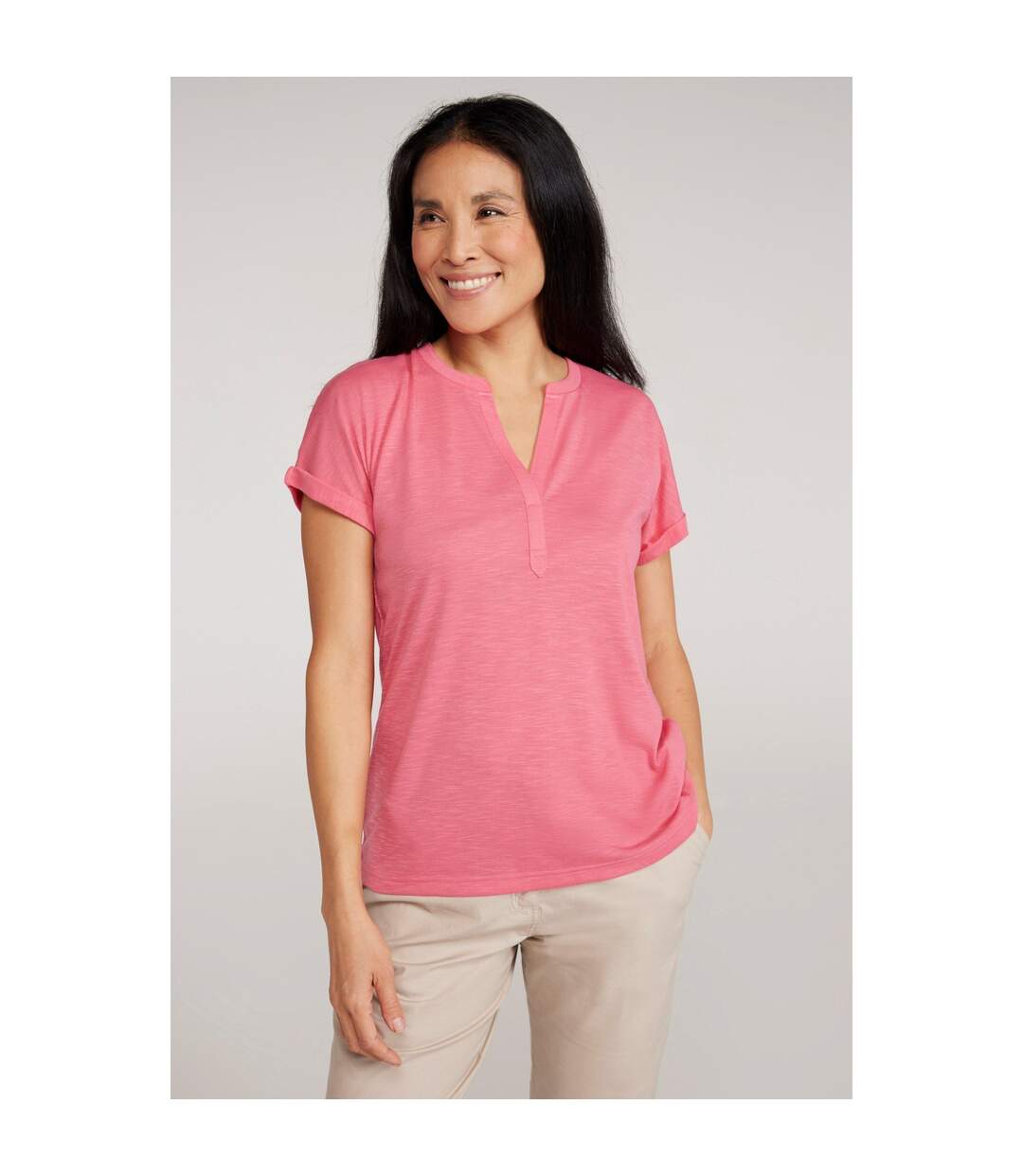 T-shirt skye femme rose Mountain Warehouse-1