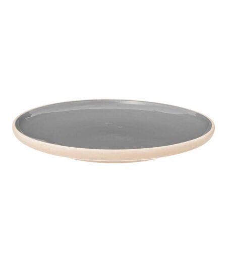 Lot de 6 Assiettes à Dessert Asma 19cm Gris