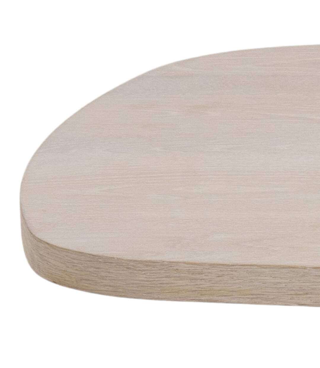 Table basse en panneau de particules - h. 49cm - Beige-3