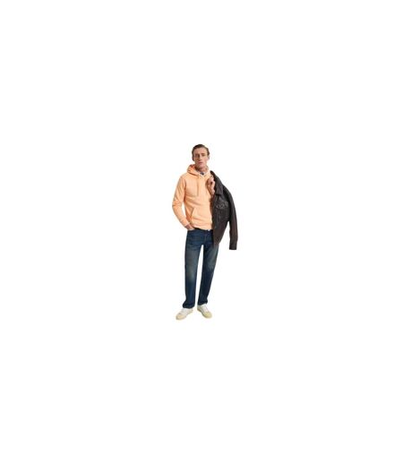Sweat À Capuche Avec Cordons Shield Homme Orange Gant