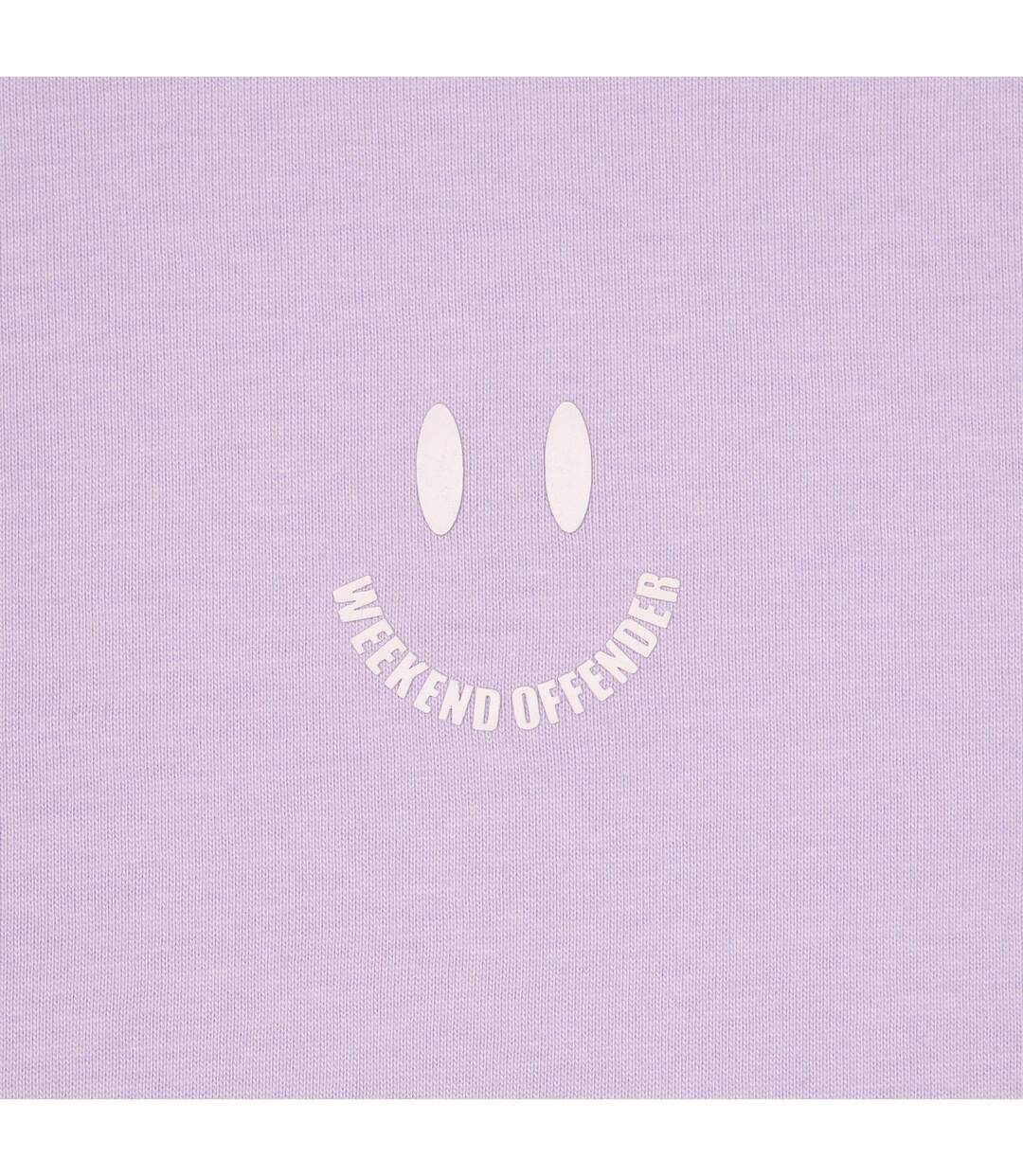 T-shirt Style Sourire Homme Violet Weekend Offender-4