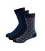Tom Franks Mens Patterned Socks (Pack Of 3) () - UTUT1536