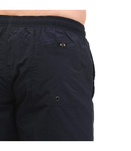 Mens swim shorts navy Armani