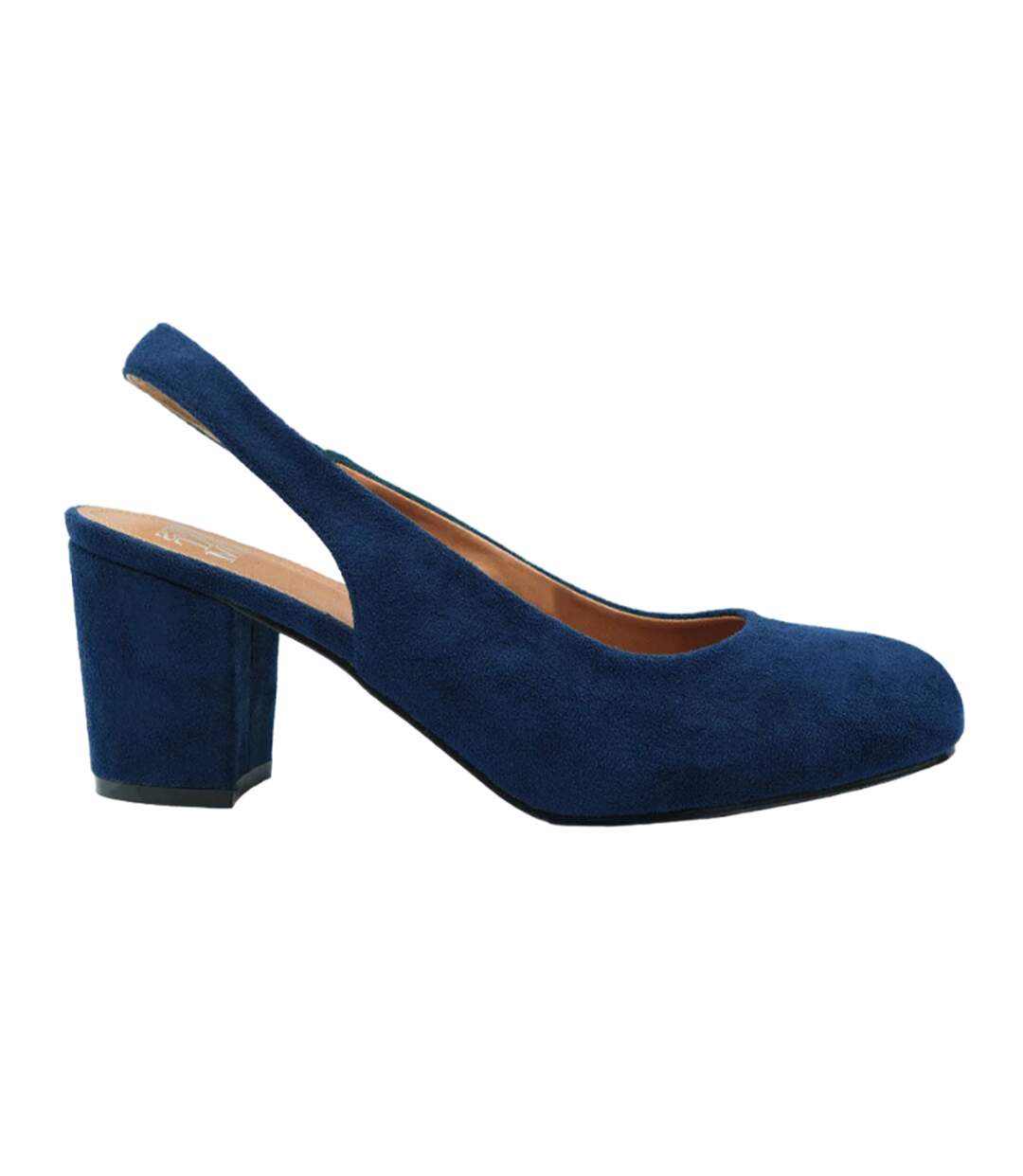 Chaussures Larges edith femme bleu marine Where´s That From-1