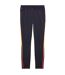 Womens/ladies Colour Block Tracksuit Bottoms Navy Orange Puma-2