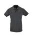 SOLS Mens Perfect Pique Short Sleeve Polo Shirt (Charcoal Marl)