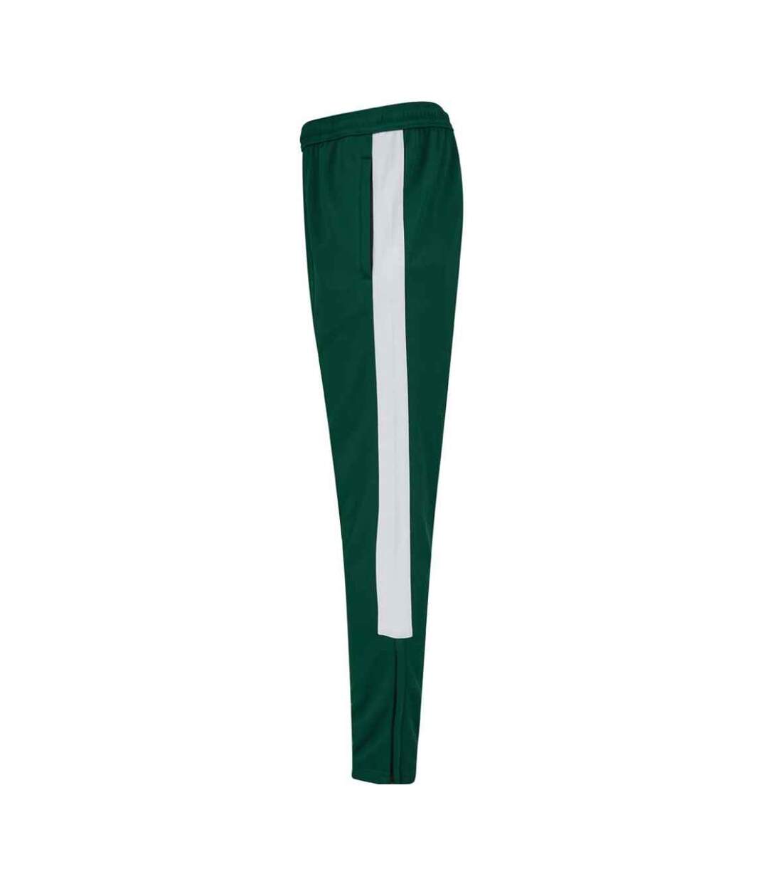 Pantalon De Survêtement Adulte Vert Bouteille Blanc Finden & Hales-3