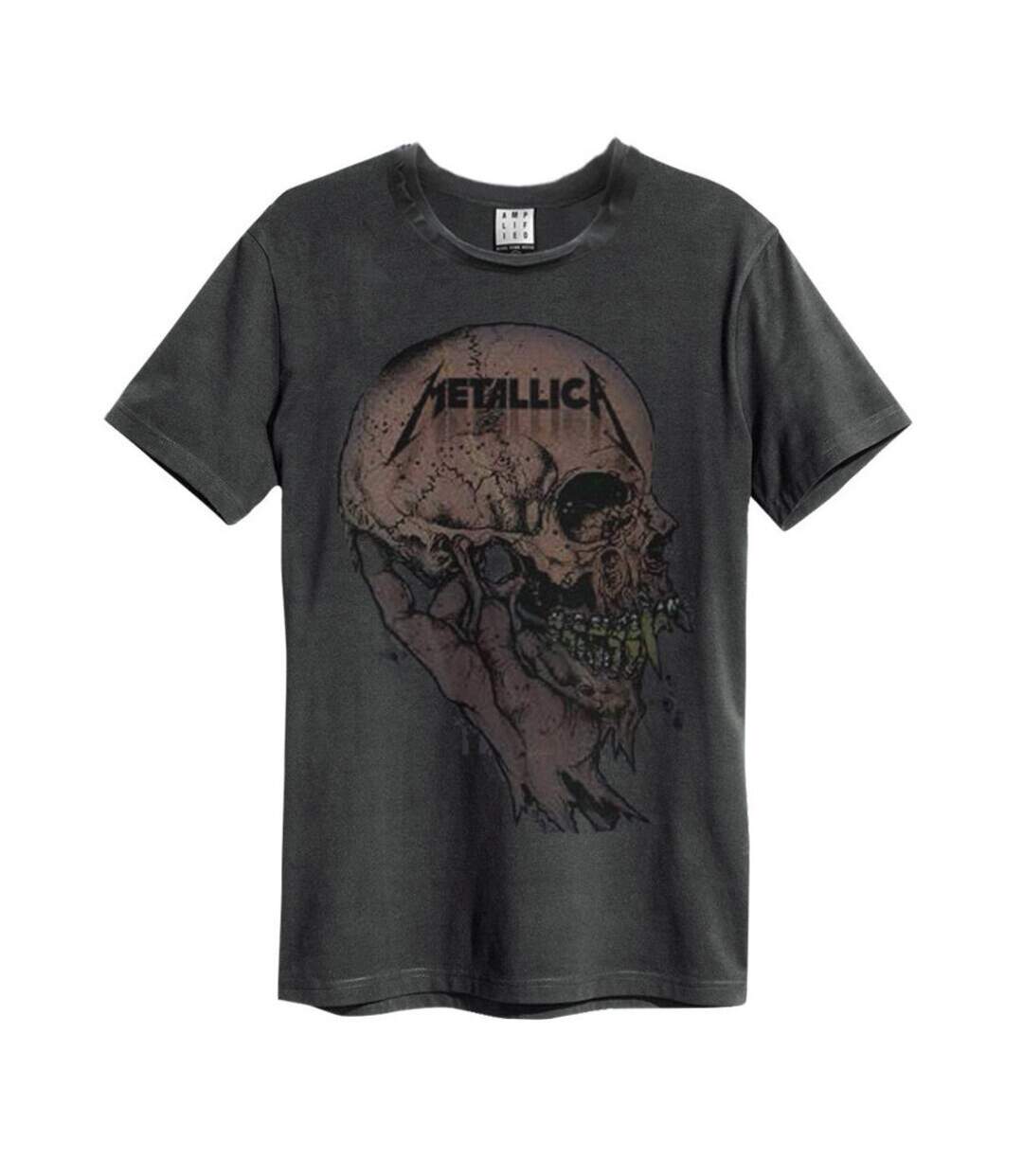 Amplified - T-shirt SAD BUT TRUE - Adulte (Gris foncé) - UTGD367-1