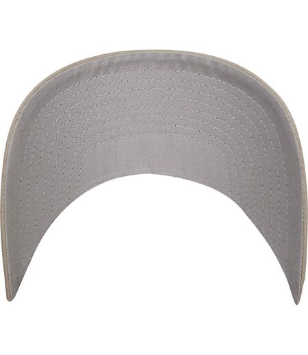 Flexfit by Yupoong Adults Unisex Colored Front Mesh Trucker Cap (Dark Grey/White) - UTRW7651