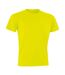T-shirt Adulte Jaune Fluo Spiro-1