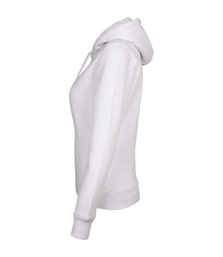 Build Your Brand Womens Heavy Hoody/Sweatshirt (White) - UTRW7093