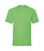 Fruit Of The Loom Mens Valueweight Short Sleeve T-Shirt (Lime) - UTBC330