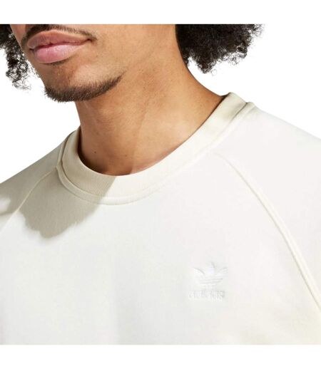 Sweat Essential Homme Blanc Cassé Adidas