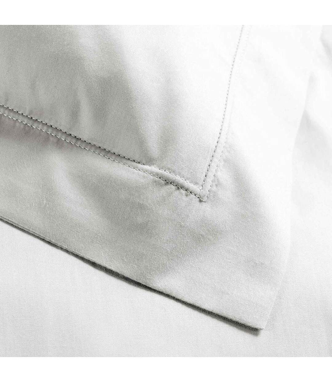 Taie d'Oreiller Percaline 63x63cm White-4