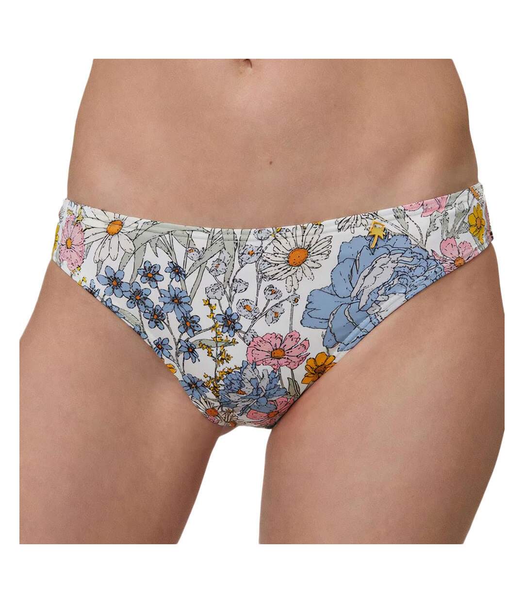 Bas de maillot de bain Blanc à Fleurs Femme O'Neill Cruz - 38-1