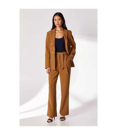 Pantalon femme brun-beige Principles