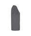 T-shirt Femme Gris Clair Uni Promodoro-3