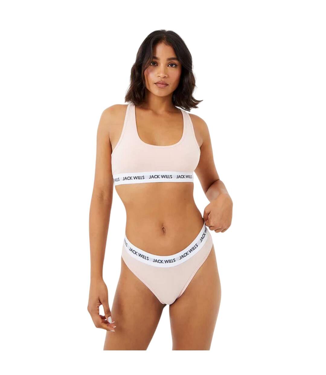 Lot De 2  Brassières Dibsdall Femme Rose Bleu Marine Jack Wills-4