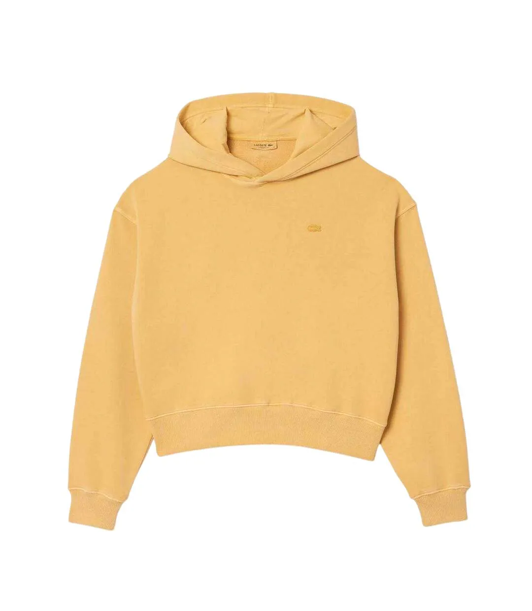 Sweat À Capuche Femme Orange Chiné Lacoste-1