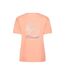 Womens/ladies Techy Mountain Relaxed Fit T-shirt Light Pink Mountain Warehouse-2