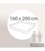 Drap housse imprimé 100% coton DIEGO Bonnet de 40 cm