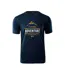 T-shirt Extérieur Motif/style Imprimé Graphique Lore Homme Bleu Marine Foncé Hi-Tec-1