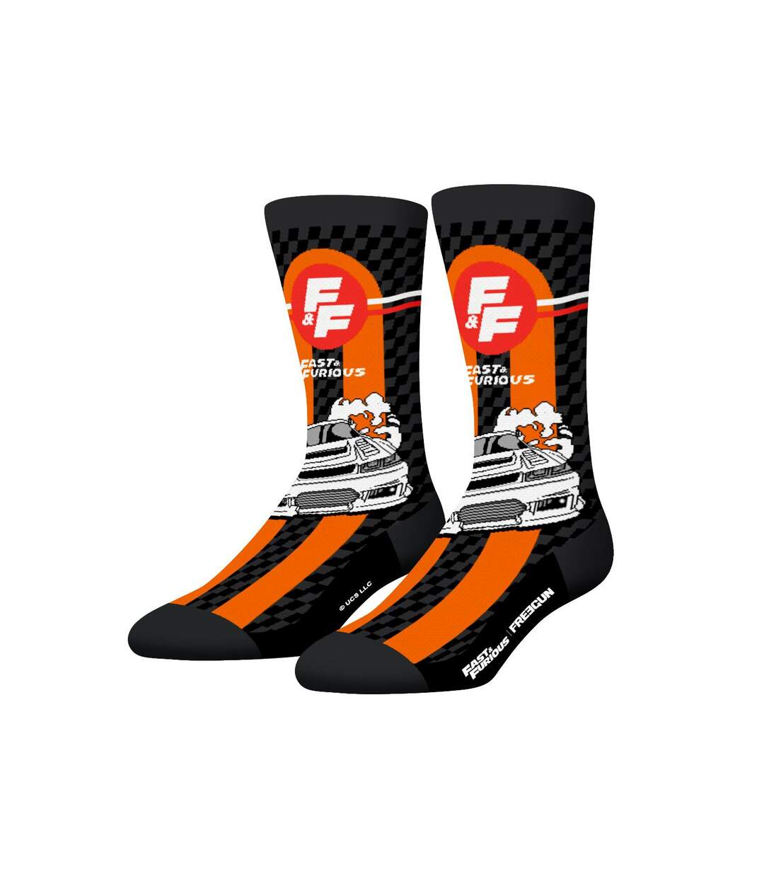 Lot de 4 paires de chaussettes Fast and Furious Freegun-2