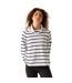 Sweat havendo femme blanc / bleu marine Regatta-4