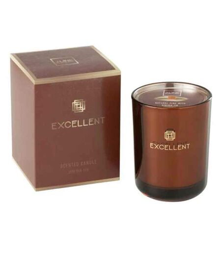 Bougie Parfumée Excellent 12cm Siberia Fir Marron