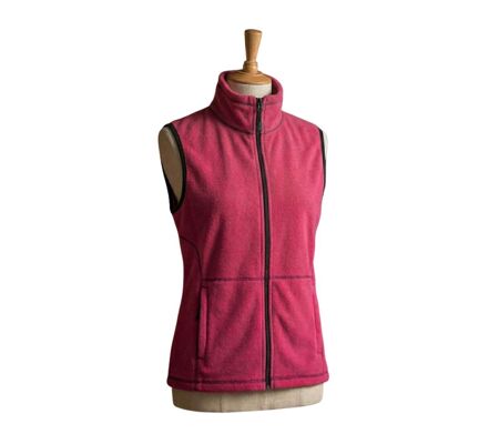 Gilet sans manches en polaire reversible SH1188