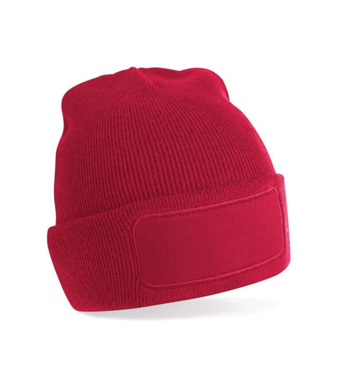 Bonnet Unisexe Adulte Original Patch Rouge Classique Beechfield-1