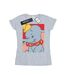 Disney - T-shirt DUMBO PORTRAIT - Femme (Gris chiné) - UTBI15200-1