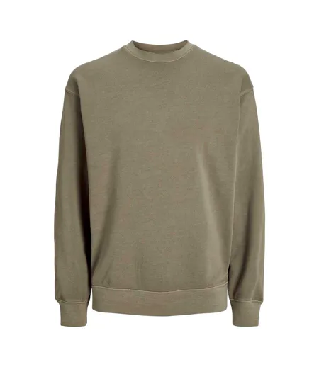 Unisex Adult Faded Drop Shoulder Sweatshirt Silver Sage Jack And Jones