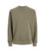 Unisex Adult Faded Drop Shoulder Sweatshirt Silver Sage Jack And Jones-2