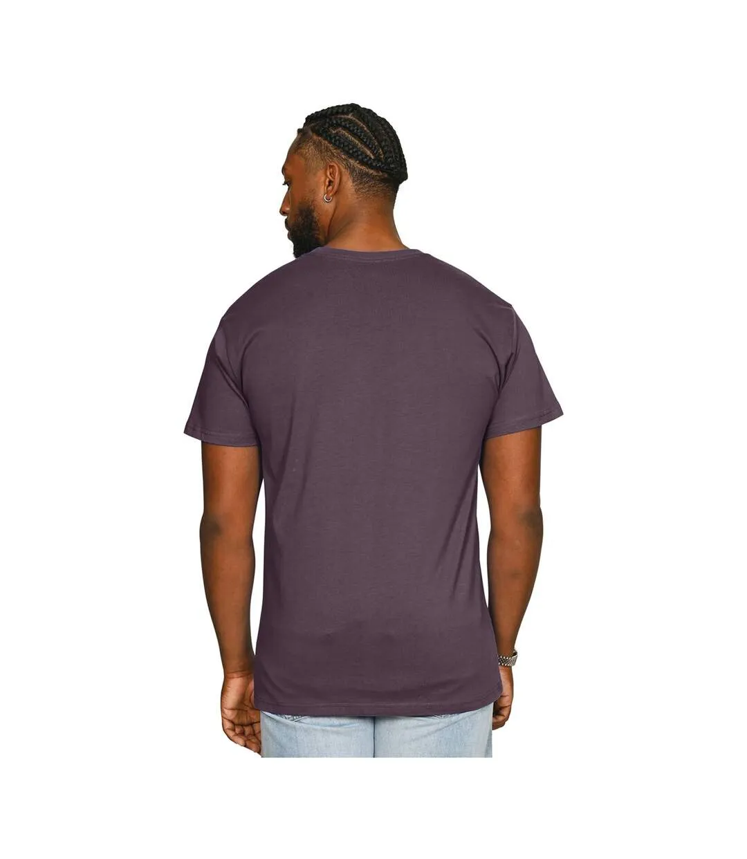 T-shirt Supreme Adulte Prune Casual Classics-2