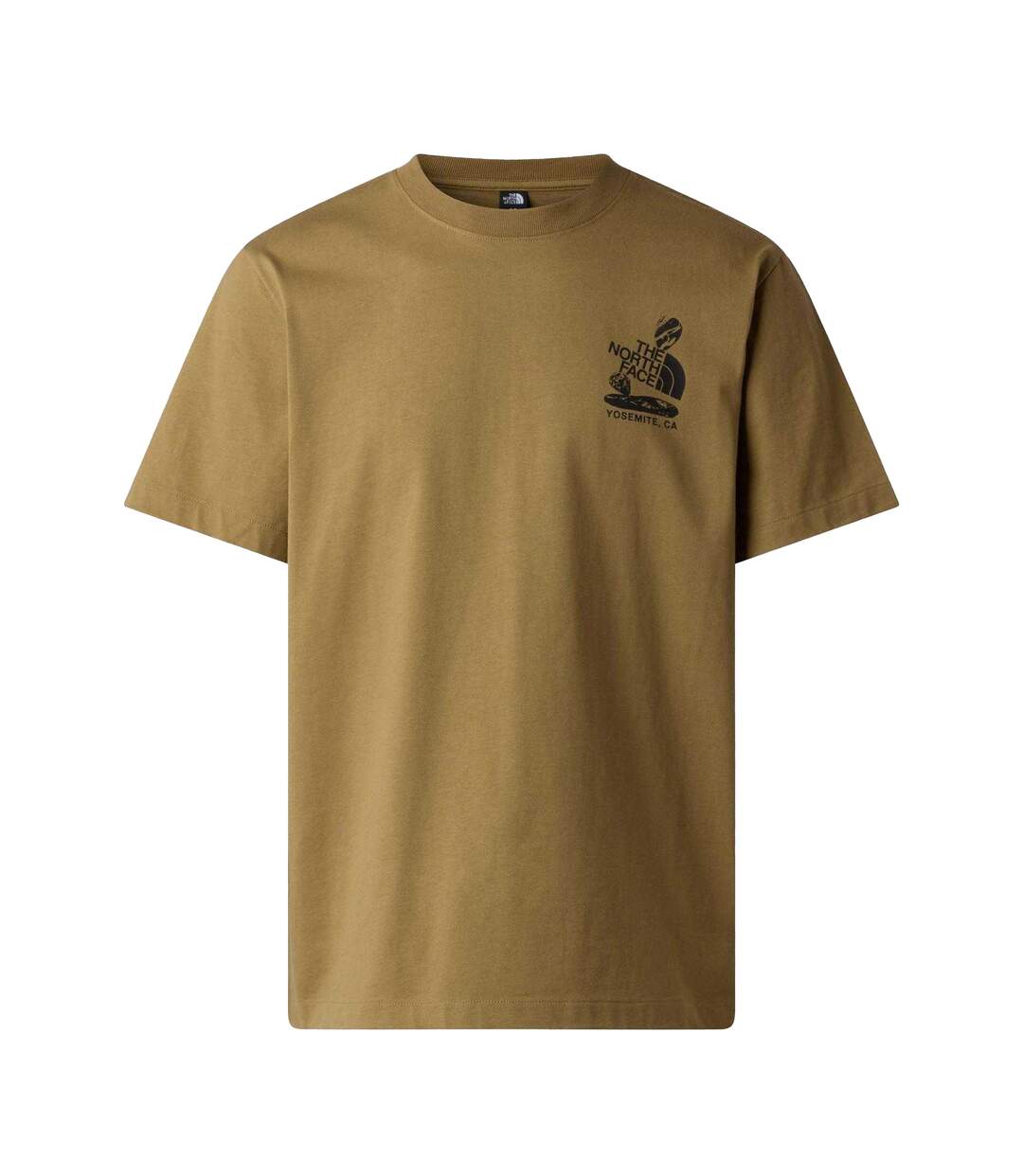 T-shirt Motif/style Pierre Homme Kaki Foncé The North Face-2