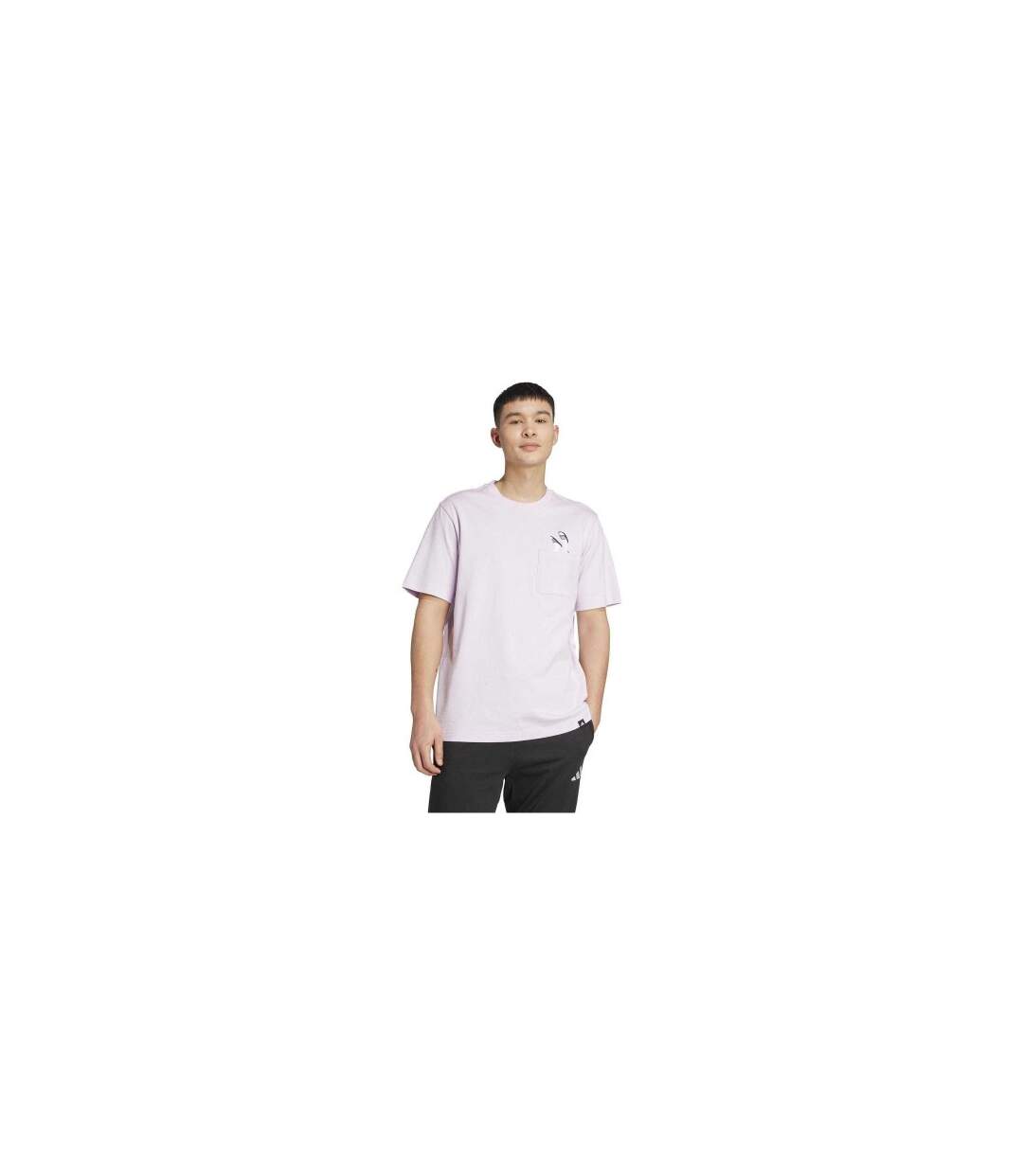 T-shirt Pocket Slide Homme Lavande Adidas-2