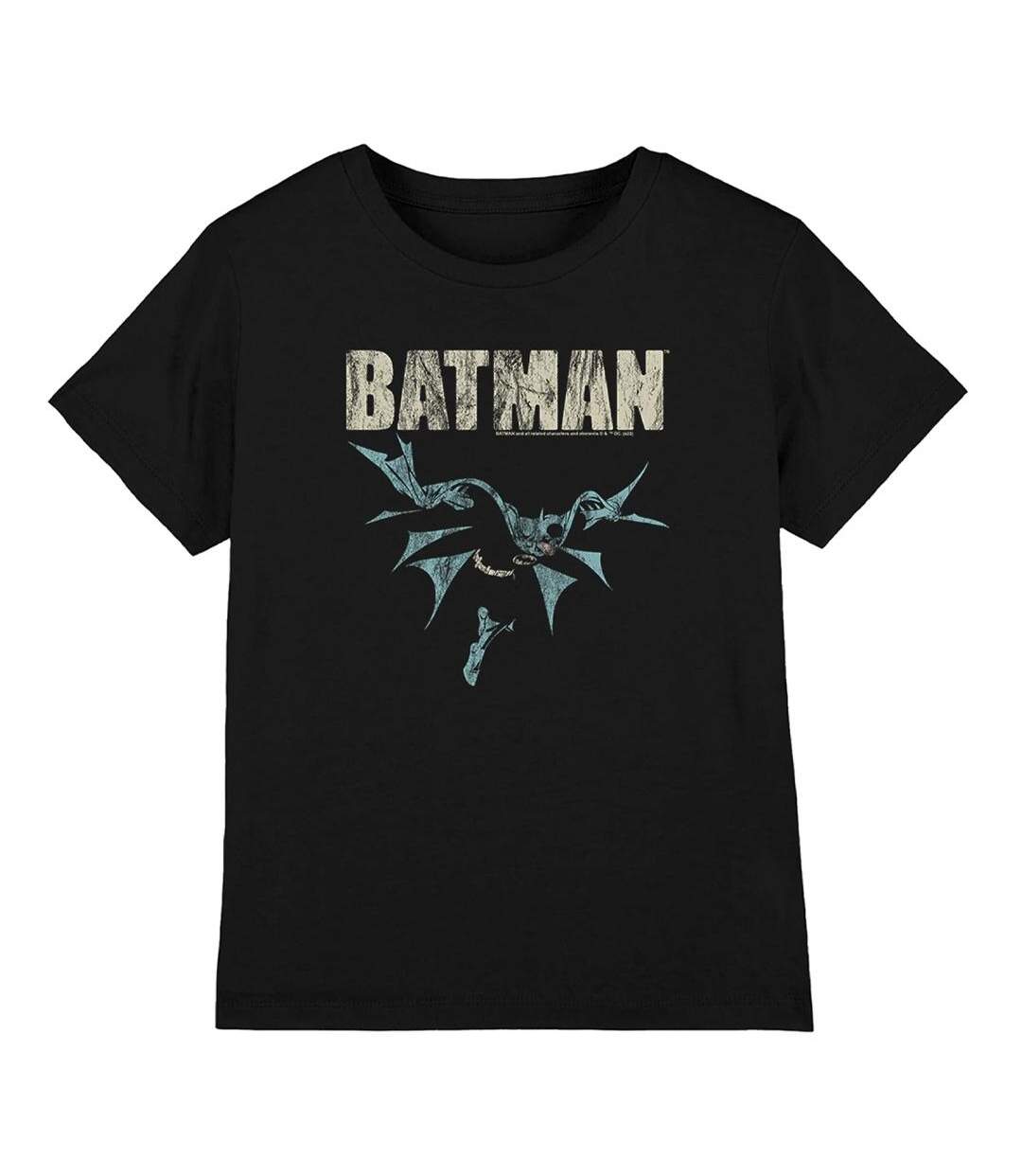 T-Shirt noir homme dc comics  batman glide-1