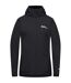 Womens/ladies Trailtime Waterproof Jacket Black Jack Wolfskin-2