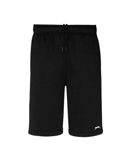 Mens Fleece Shorts Black Slazenger