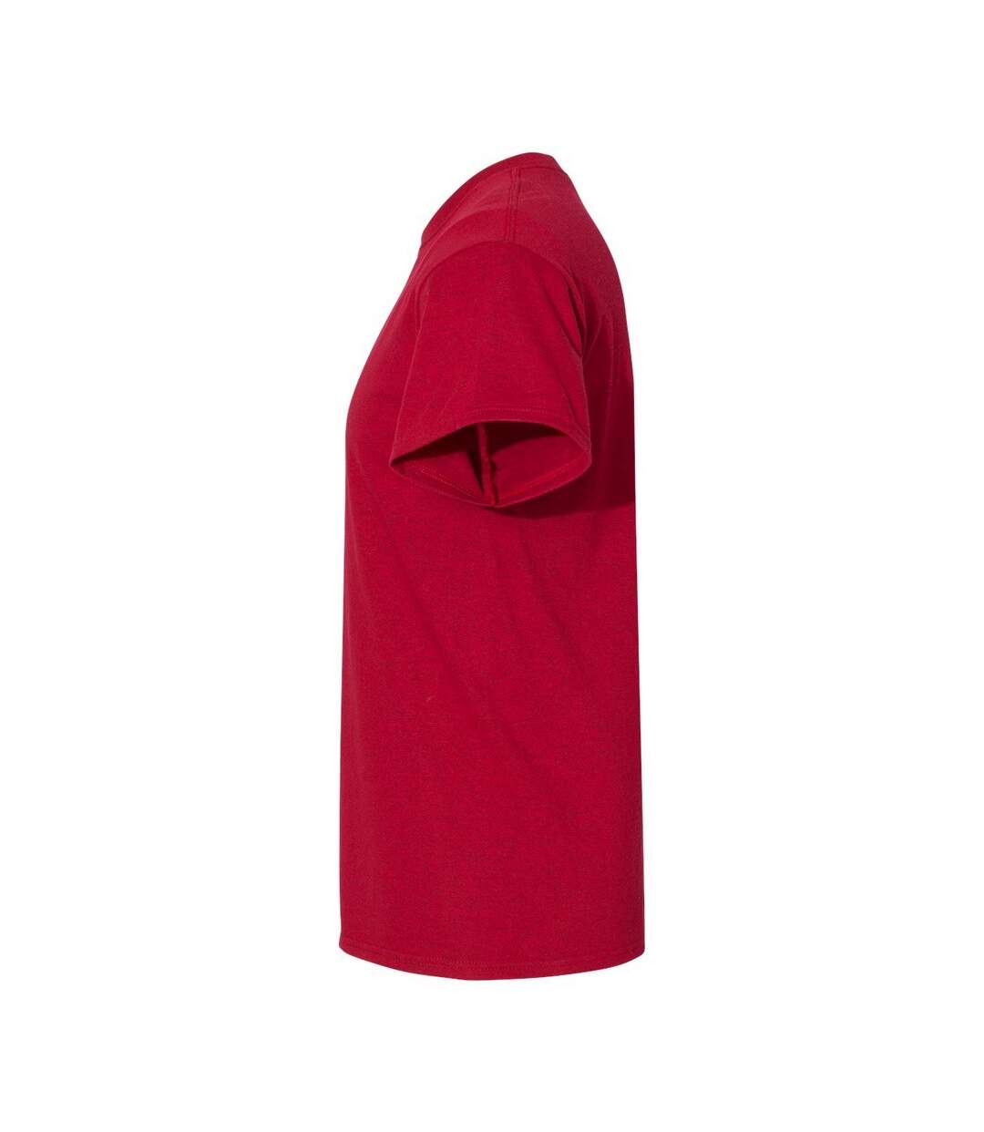 Mens Heavy Cotton T-shirt Antique Cherry Red Gildan-3