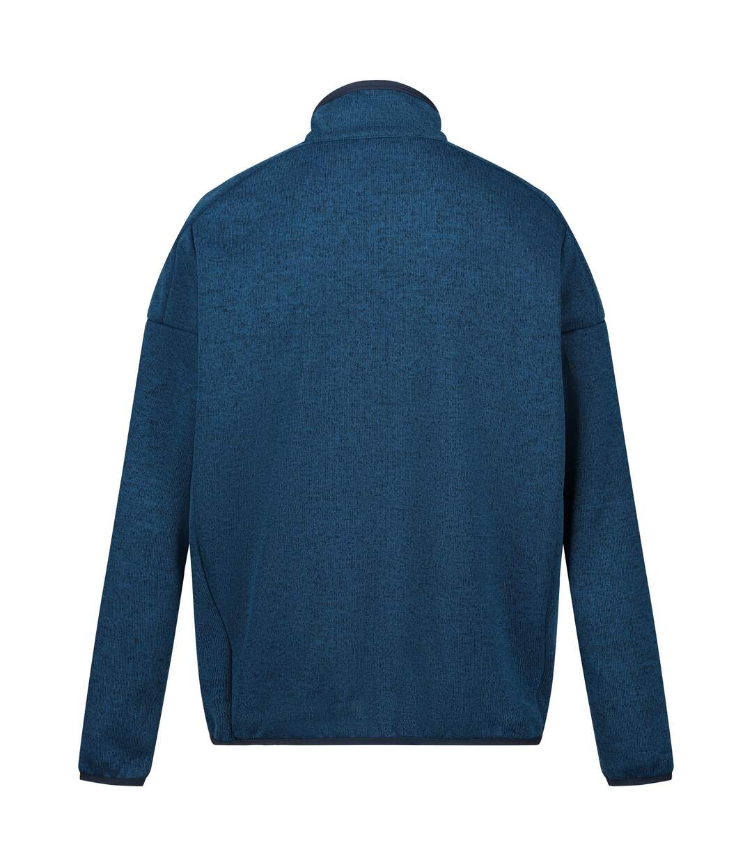 Mens Kassam Marl Full Zip Fleece Jacket Moroccan Blue Navy Marl Regatta-3