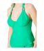 Haut de tankini femme vert vif Gorgeous