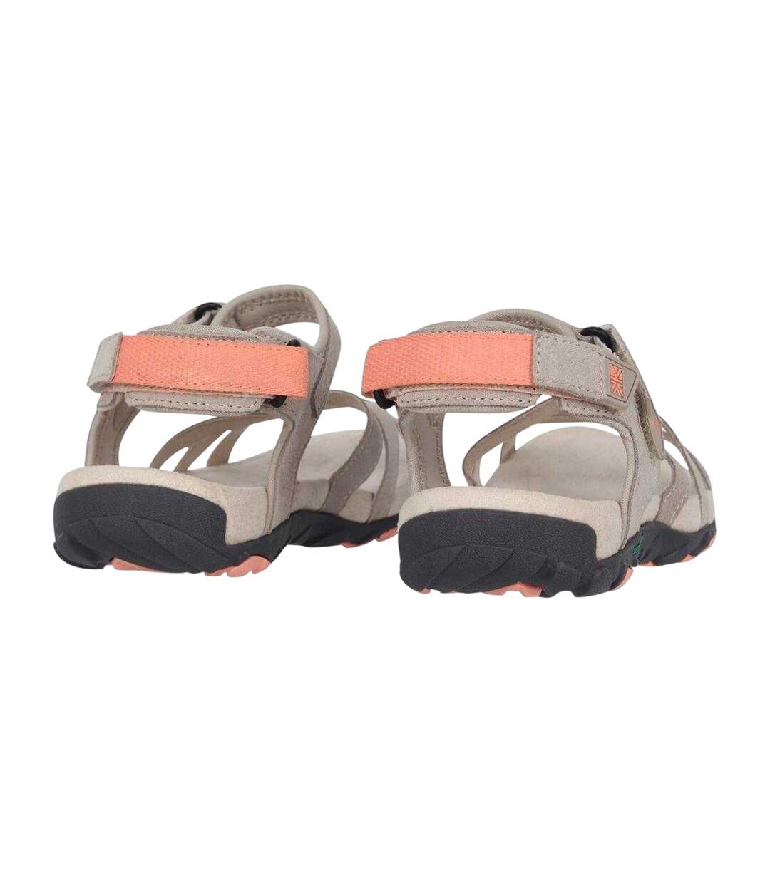 Womens/ladies Salina Leather Walking Sandals Beige Karrimor-2